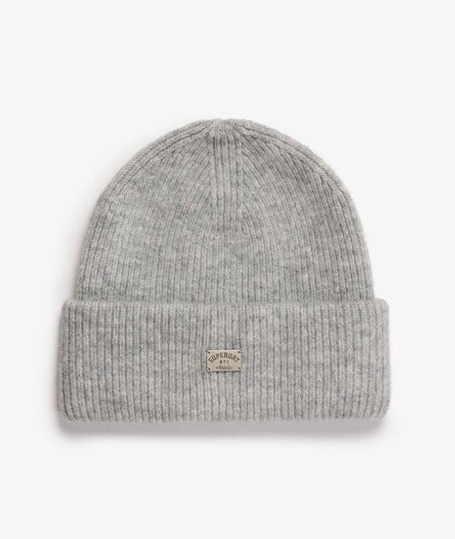 Geribbelde Gebreide Muts