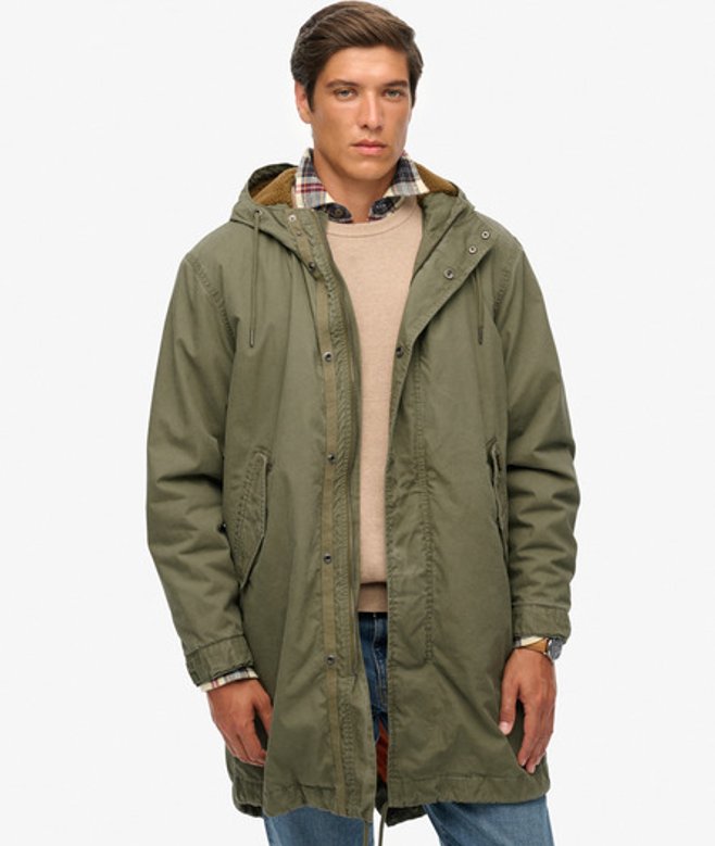 Legerparka Green Grootte: M afbeelding