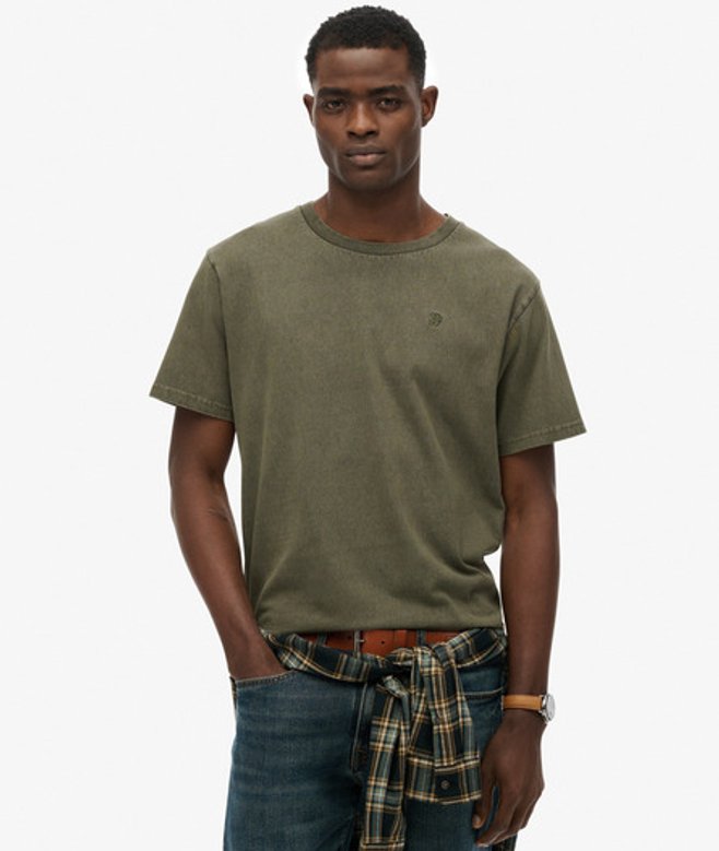 Essentials Relaxed T-shirt Khaki Grootte: Xxl afbeelding