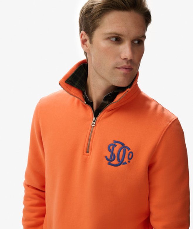 Sd & co. Half Zip Track Top