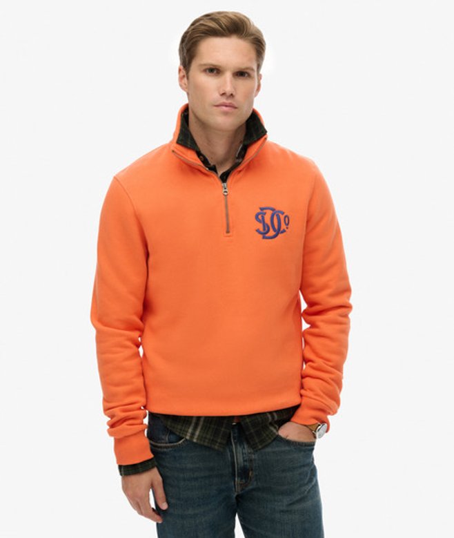 Sd & co. Half Zip Track Top
