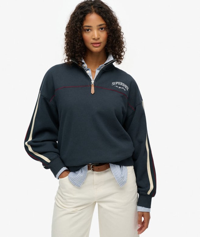 Country Club Tape Kraagloze Trui