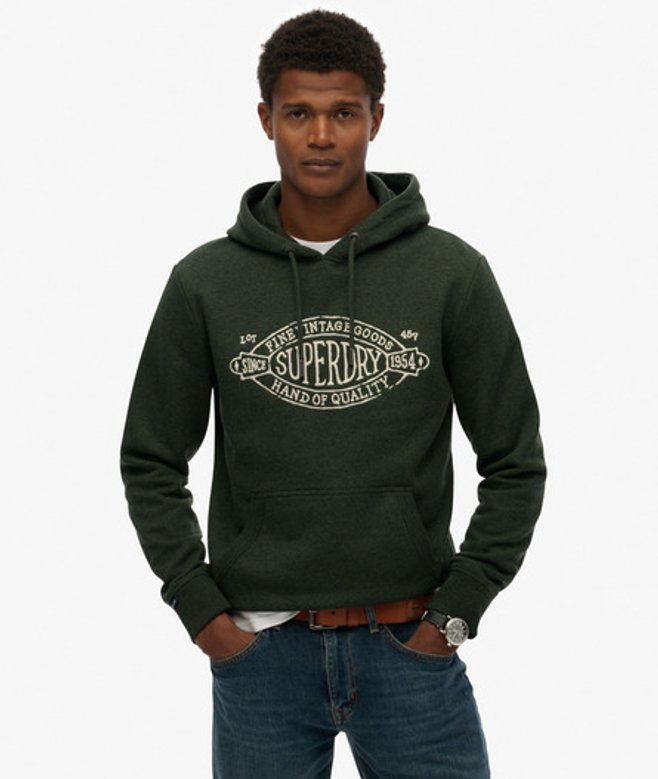Outdoor Co Hoodie met Relaxte Pasvorm
