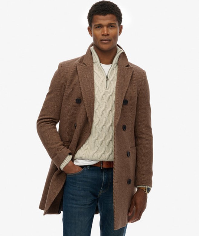 Merchant Town Jas Brown Grootte: Xxl afbeelding