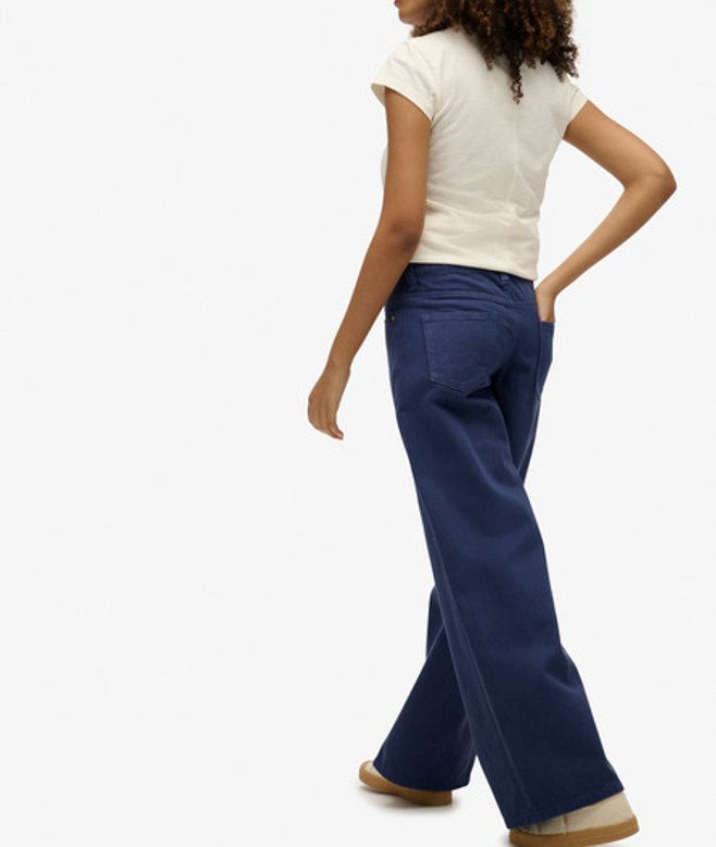 Mid Rise Baggy Broek