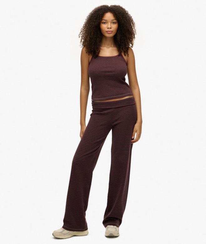 Superdry Athletic Essentials Joggingbroek met Omslag Red