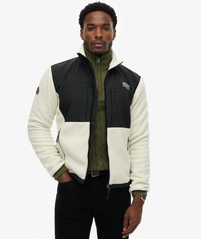 Hybride Trekkerjas van Polar Fleece