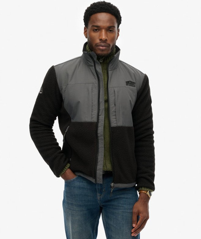 Hybride Trekkerjas van Polar Fleece