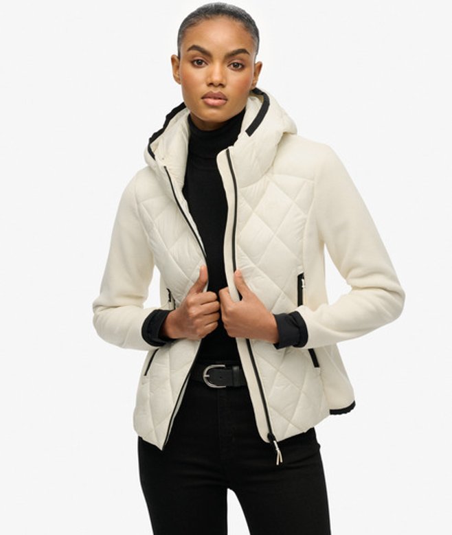 Heritage Stormjack met Capuchon White Grootte: 40 afbeelding