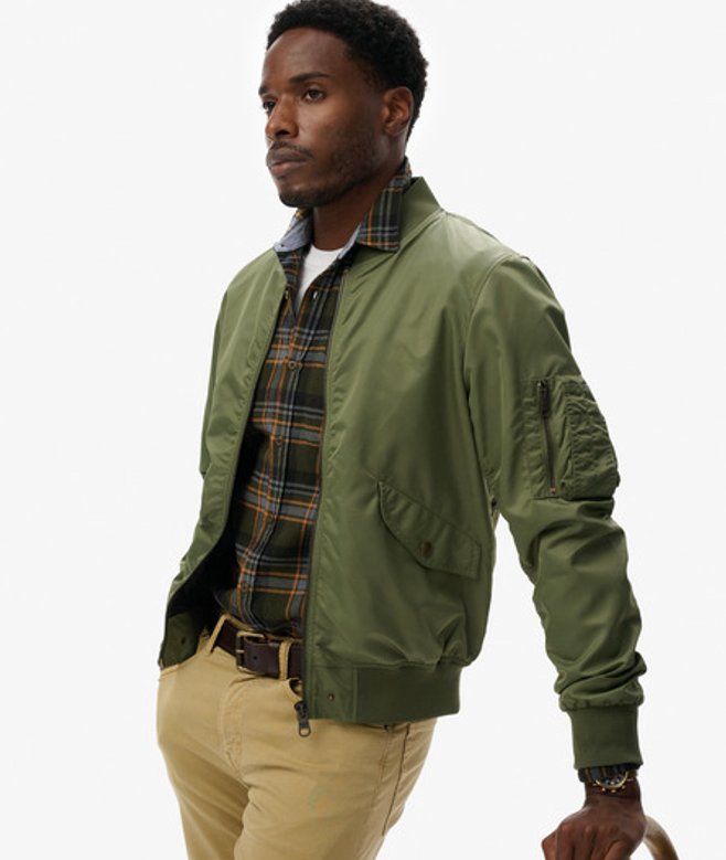 Merchant MA1 Bomberjack Green Grootte: S afbeelding