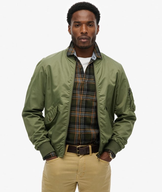 Merchant MA1 Bomberjack Green Grootte: XL afbeelding