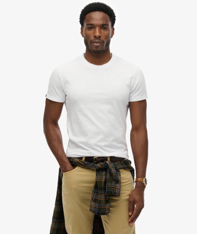 Herren Essential T-shirt aus Bio-baumwolle mit Logo - Größe: Xxl - Superdry - Modalova