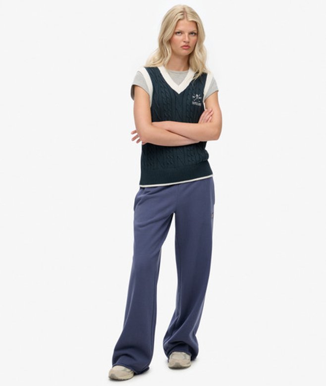 Athletic Essentials Rechte Joggingbroek Blauw Grootte: 44 afbeelding