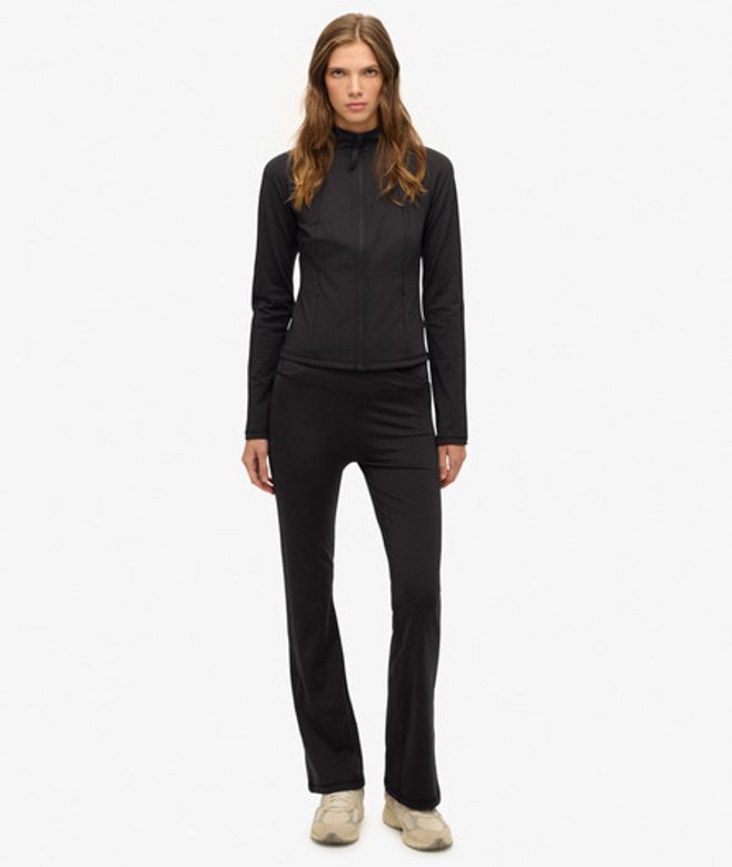 Superdry Studios Flare Leggings Black