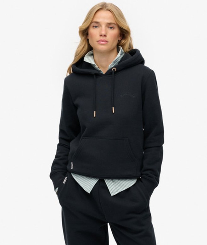 Essential Logo Geborduurde Hoodie