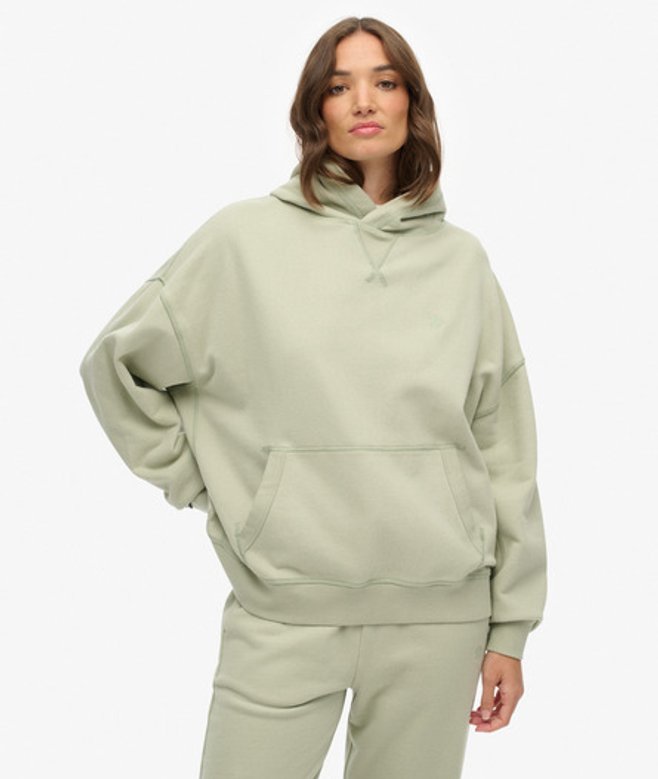 Superdry Studios Relaxed Hoodie Green