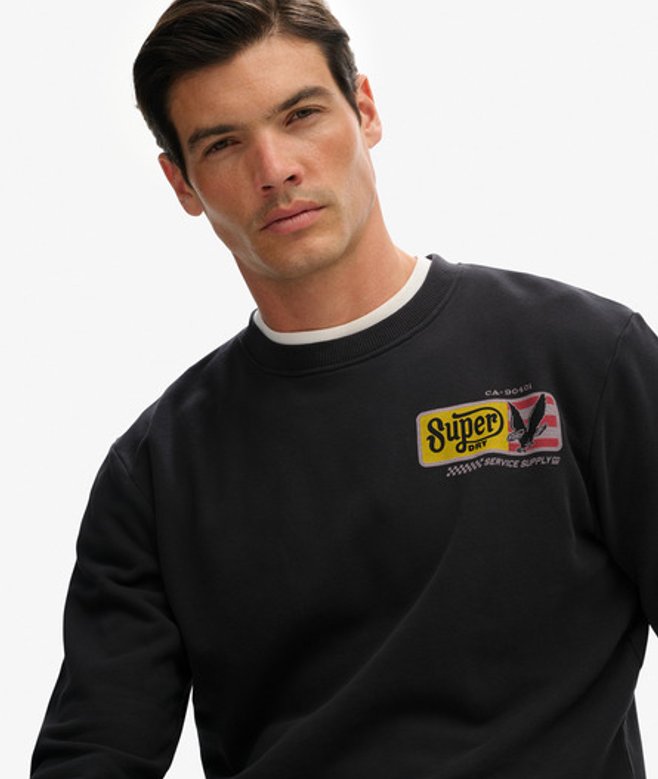 Service Supply Sweatshirt met Losse Pasvorm