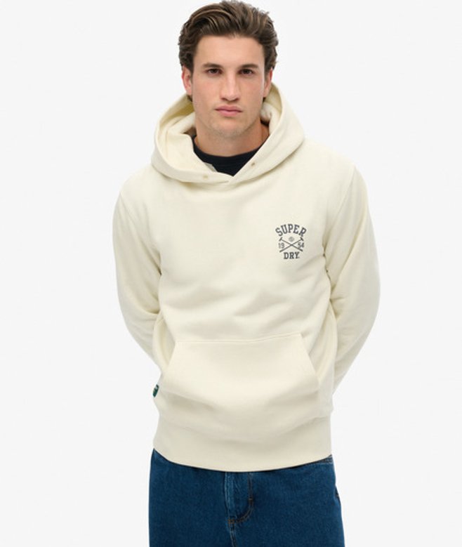 Athletic Club Hoodie White Grootte: Xxl afbeelding