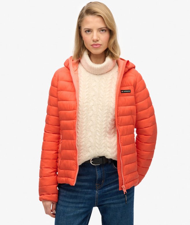 Gewatteerd Fuji Lite Jack met Capuchon