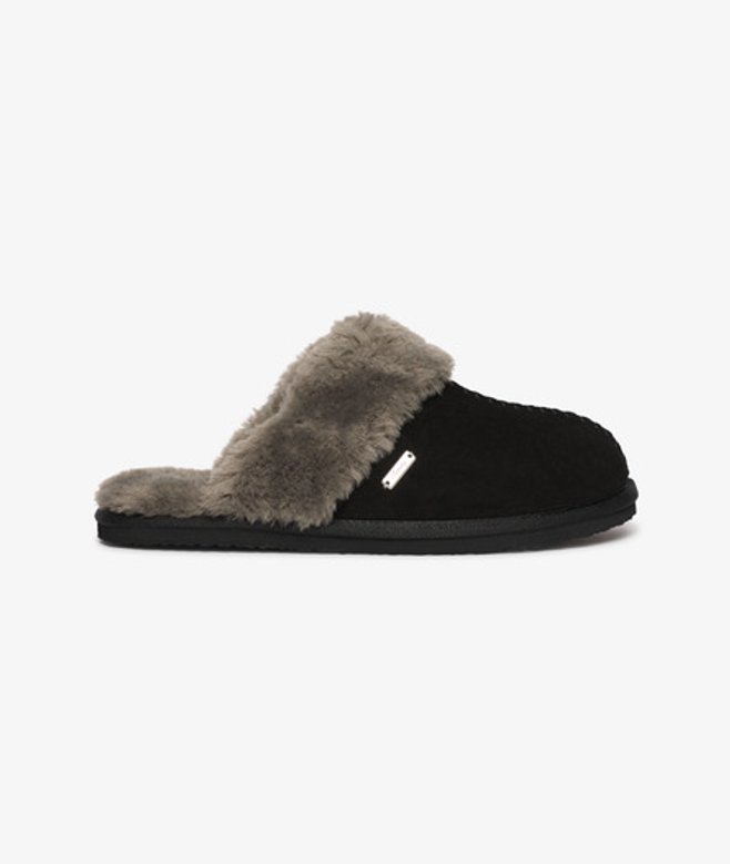 Mule Pantoffel Dark Grey Grootte: 7-8 afbeelding