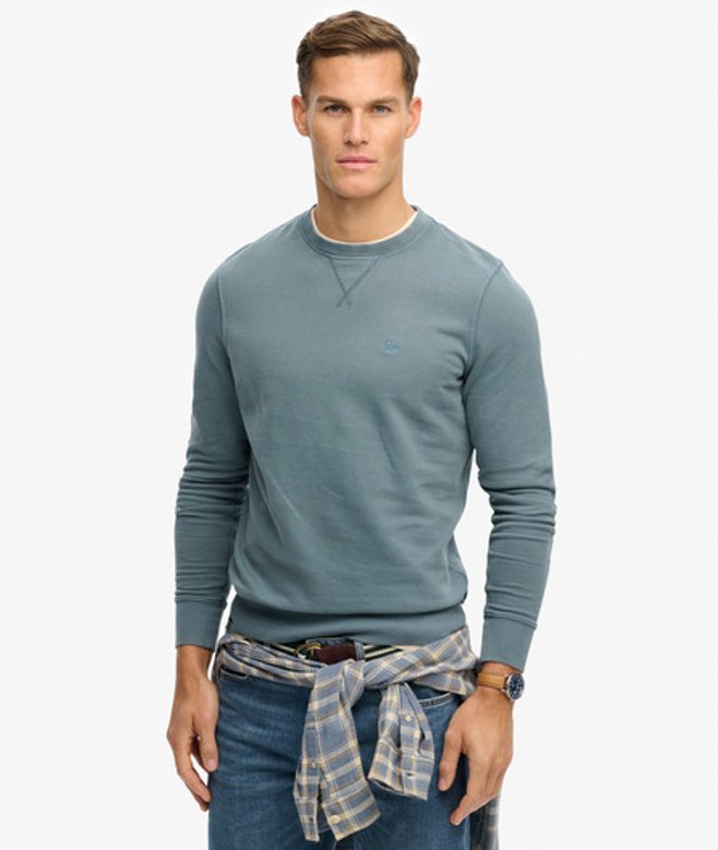 Superdry Classic Essential Sweatshirt Blue