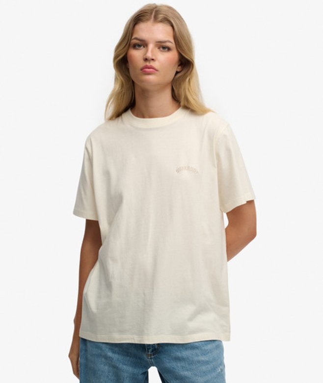 Essential T-shirt met Logo en Losse Pasvorm