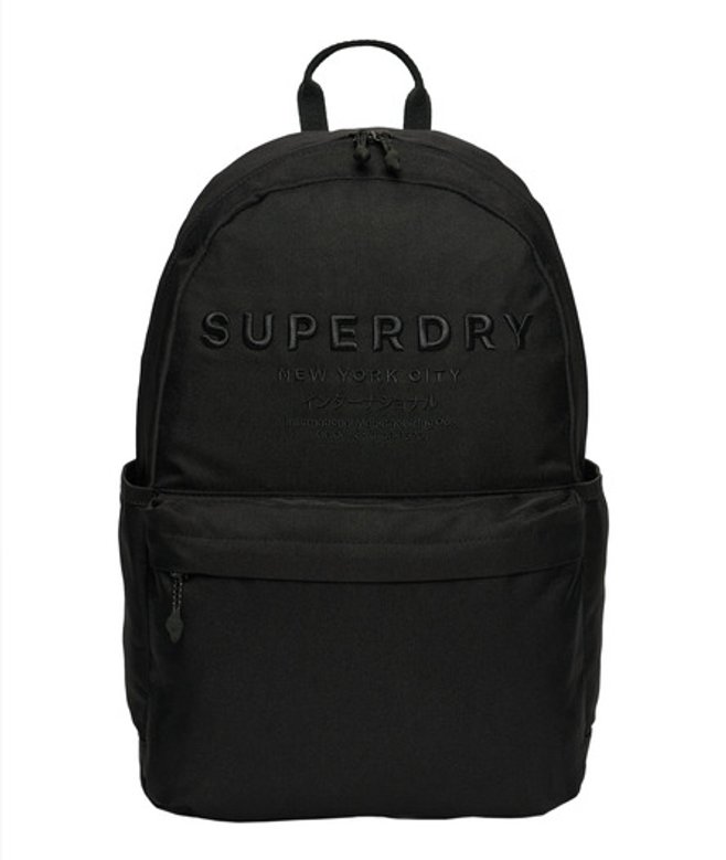 Superdry Women's Logo Graphic Montana Backpack Black