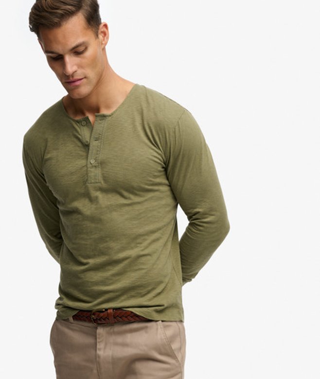 The Merchant Store - Lichtgewicht Henley Top