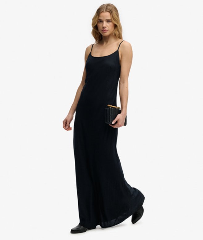 Bias Cut Maxi Slip Jurk