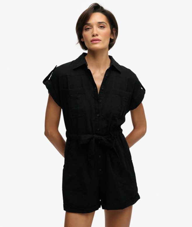 Utility Playsuit met Riem