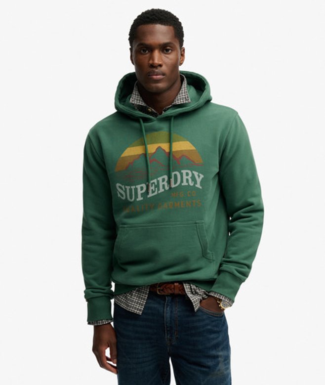 Outdoors Mountain Relaxed Hoodie
