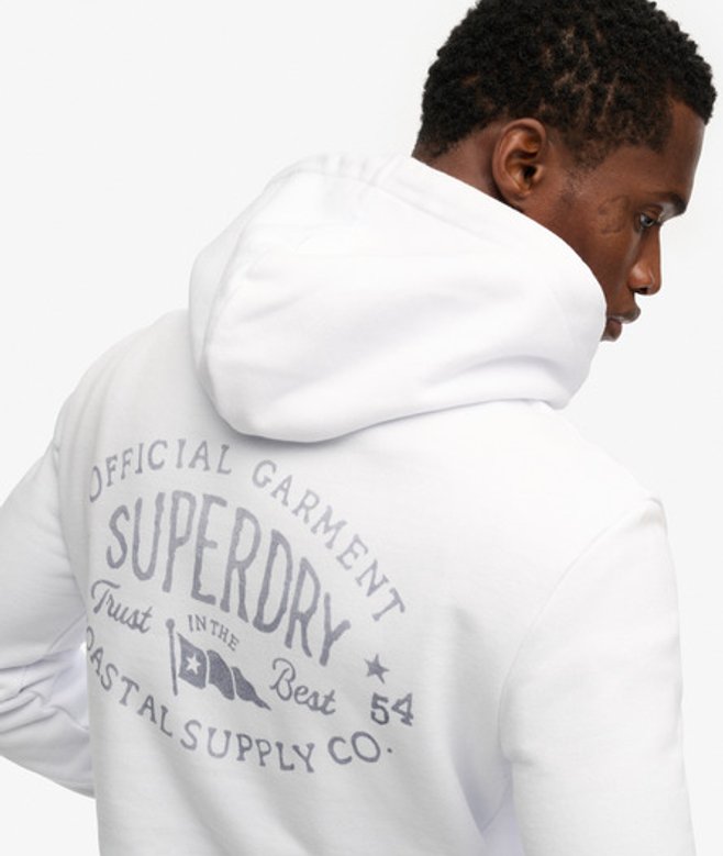 Lo-fi Dockside Hoodie met Borduursel