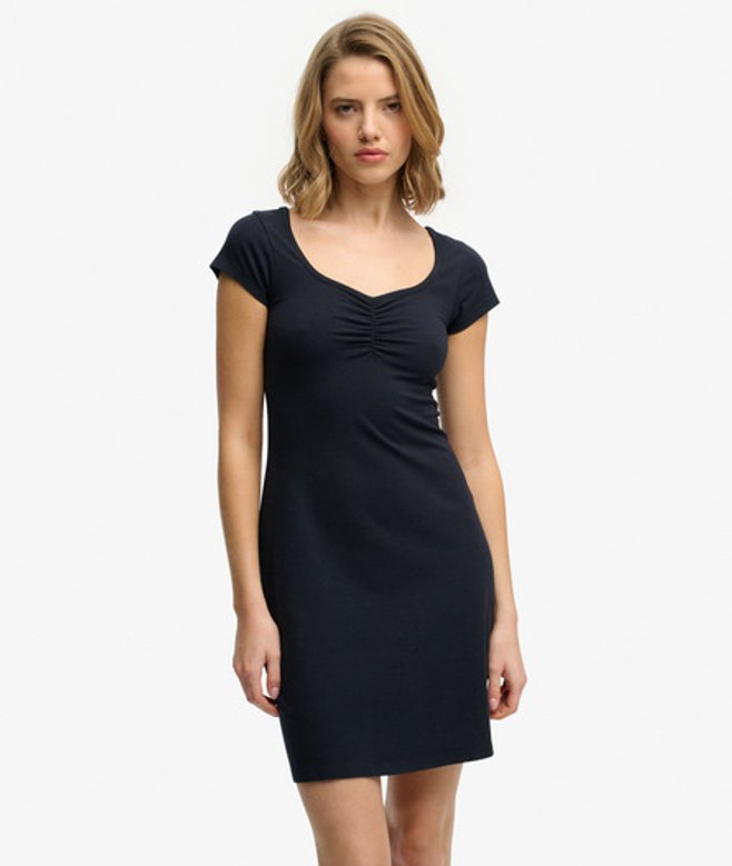 Sweetheart Jersey Mini Jurk