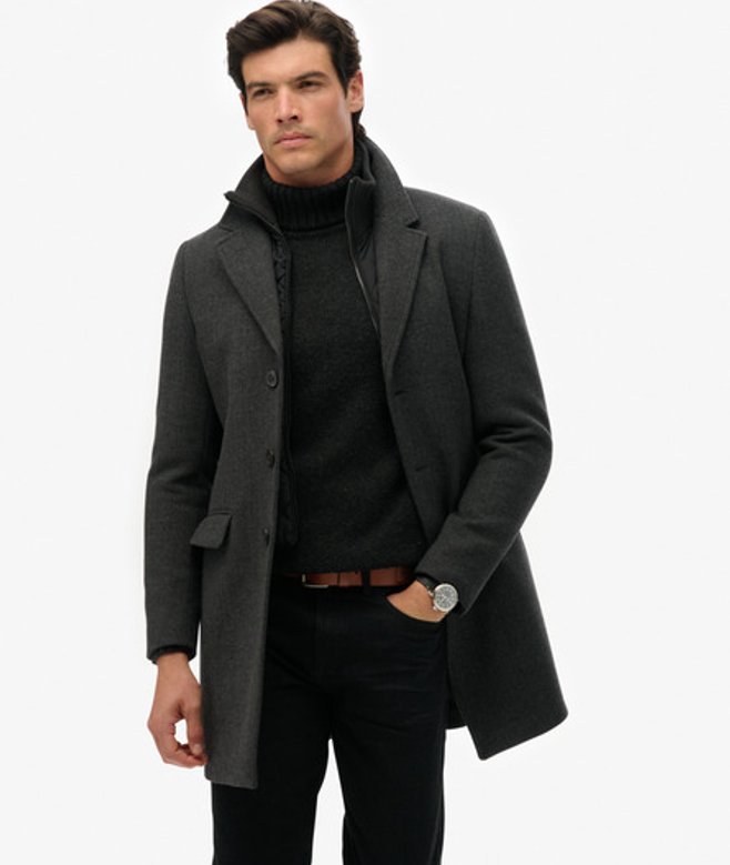 Tailored Two-in-one Stadsjas