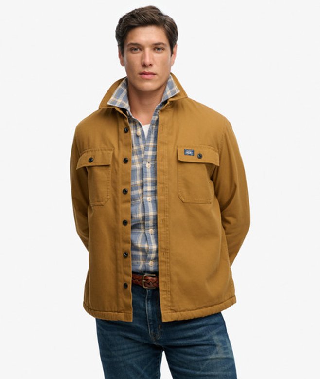 Vintage Miller Overshirt met Borgvoering