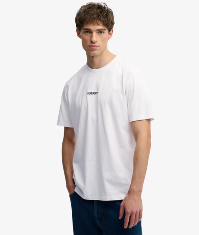 T-shirt met Micrologo