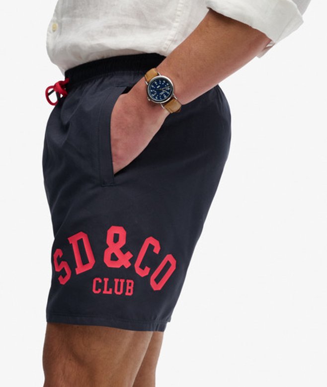 Printed Logo 16-Inch Zwemshort