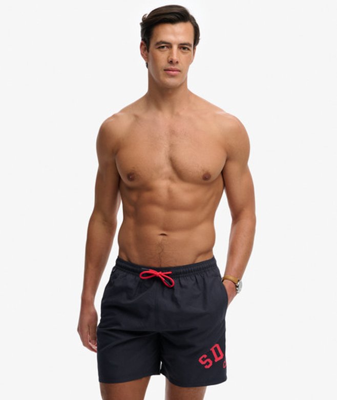 Printed Logo 16-Inch Zwemshort