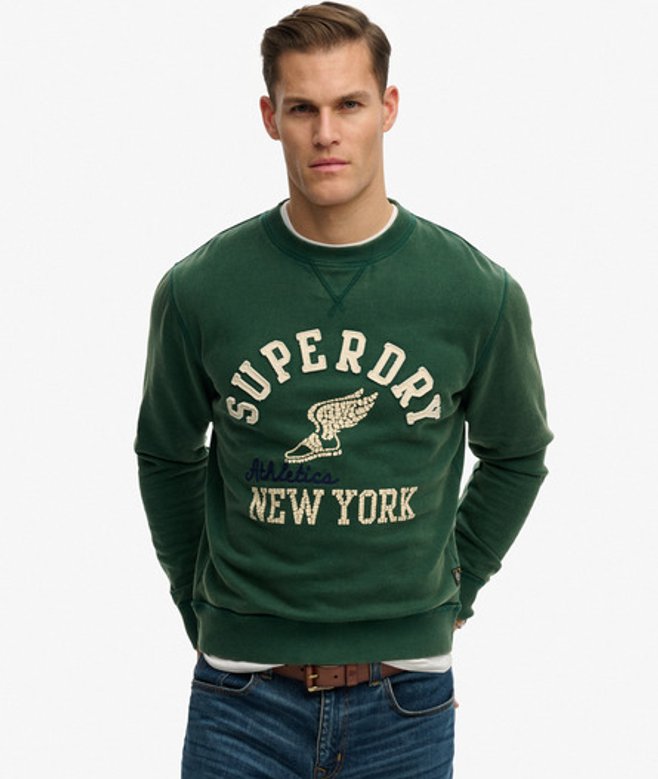 Vintage Athletic Crew Sweatshirt