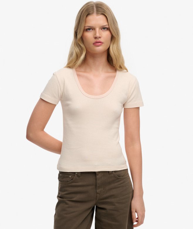 Athletic Essentials Gestreept T-shirt