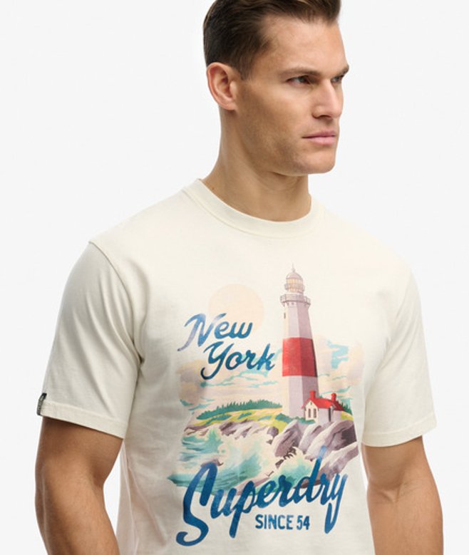 Maritime T-shirt met Losse Pasvorm