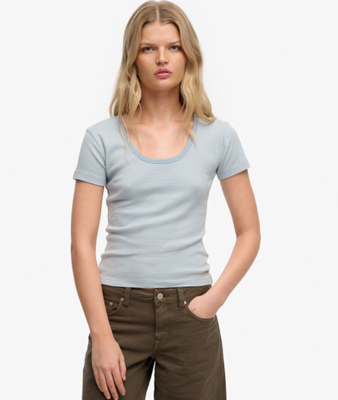 Athletic Essentials Gestreept T-shirt