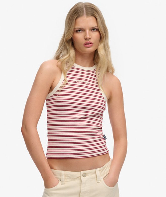 Débardeur femme Superdry Essential Logo Str - vue 7
