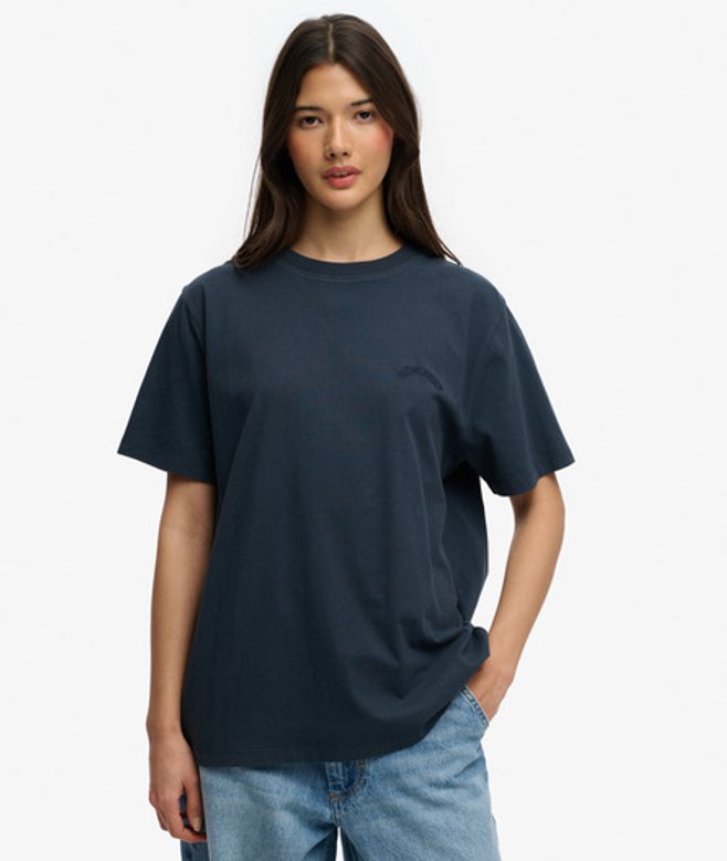 Essential T-shirt met Logo en Losse Pasvorm