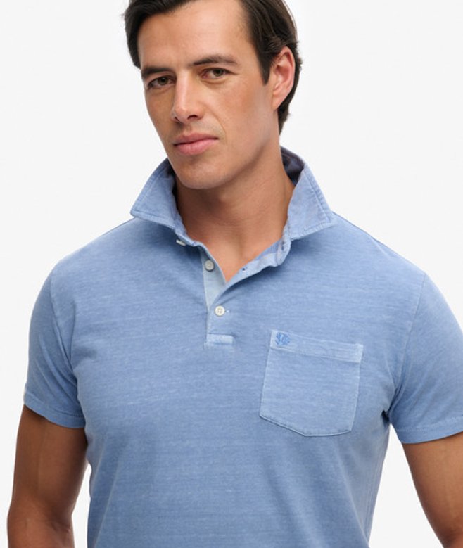 Klassiek Katoen-linnen Poloshirt