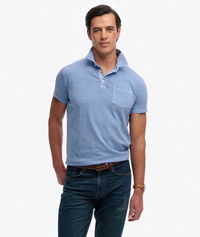 Klassiek Katoen-linnen Poloshirt