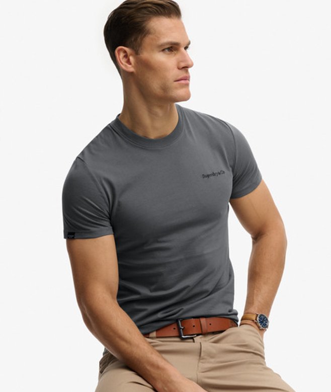 Essential Company Logo Geborduurd T-shirt