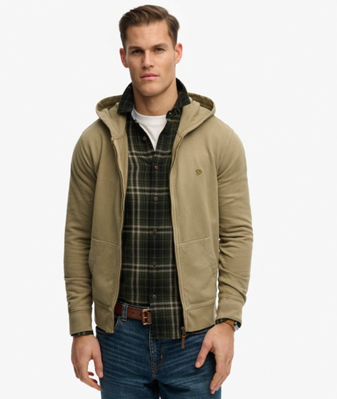 Classic Essential Zip Hoodie