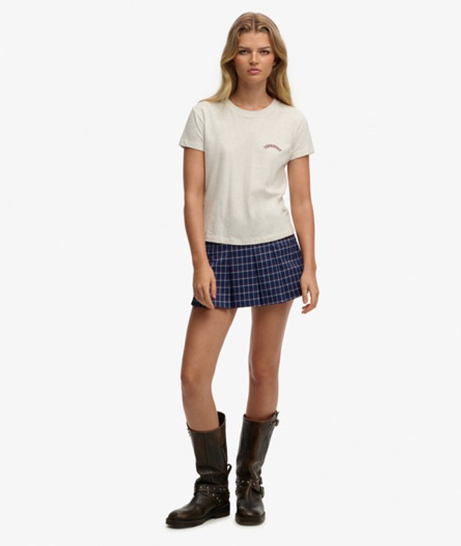 Mini Geplooide Skort