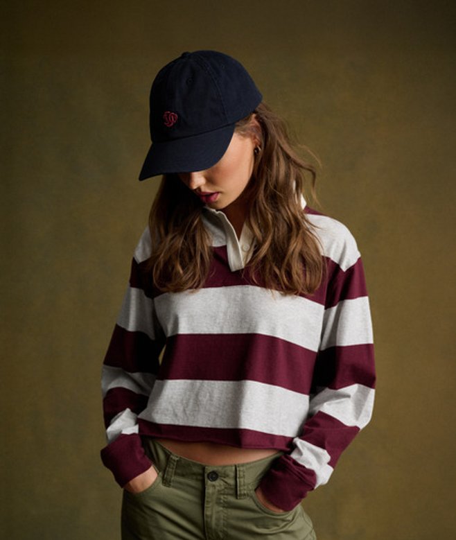 Athletic Essentials Gestreept Rugby Shirt